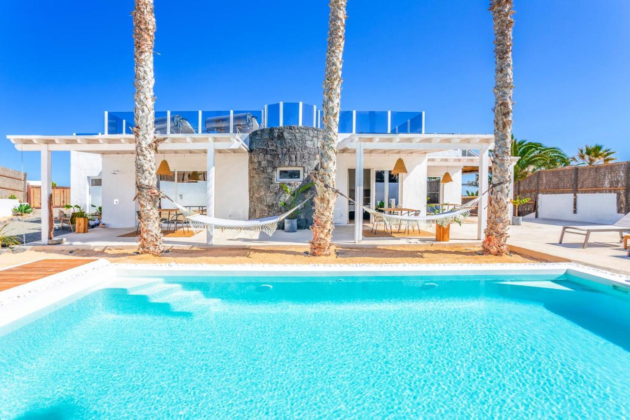 Boutique Beach Villa By Lanzarote Retreats - Private Pool - 1 Min Walk To Sea Pool Charco del Palo Dış mekan fotoğraf