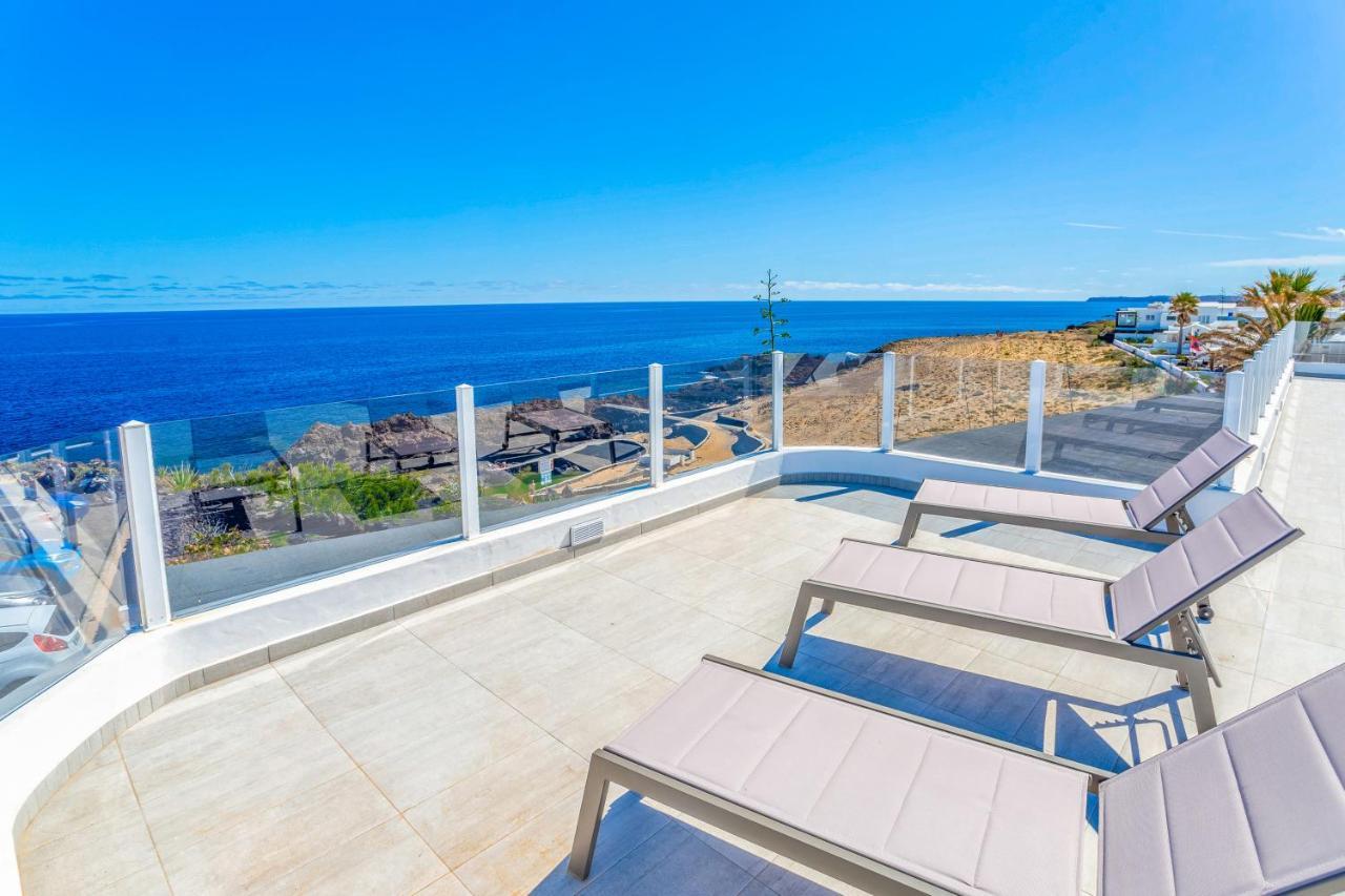 Boutique Beach Villa By Lanzarote Retreats - Private Pool - 1 Min Walk To Sea Pool Charco del Palo Dış mekan fotoğraf