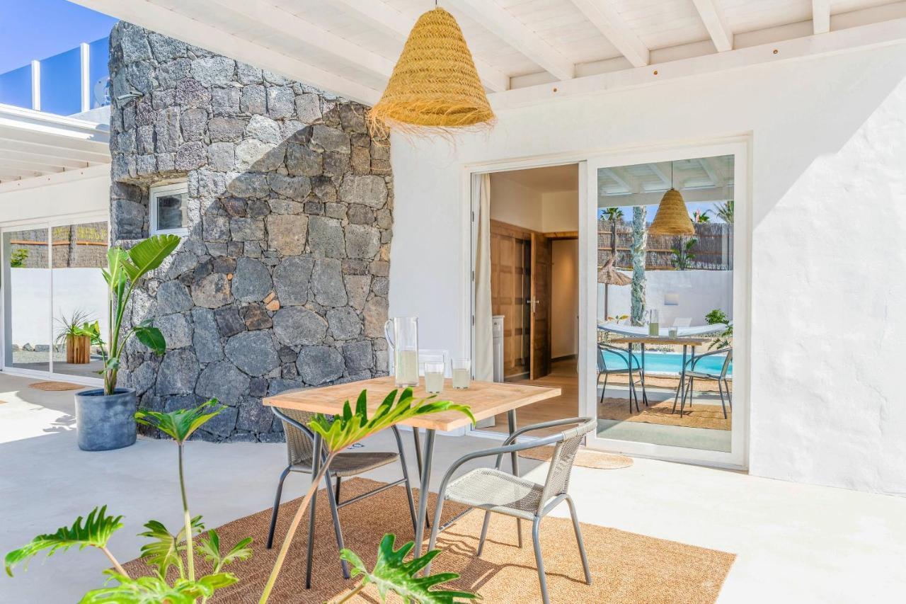 Boutique Beach Villa By Lanzarote Retreats - Private Pool - 1 Min Walk To Sea Pool Charco del Palo Dış mekan fotoğraf